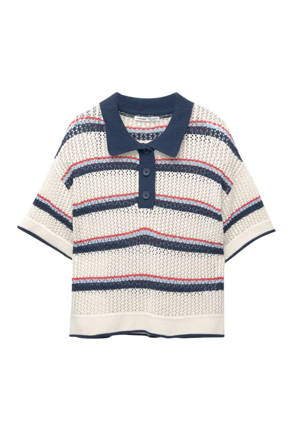 Polo rayas crochet