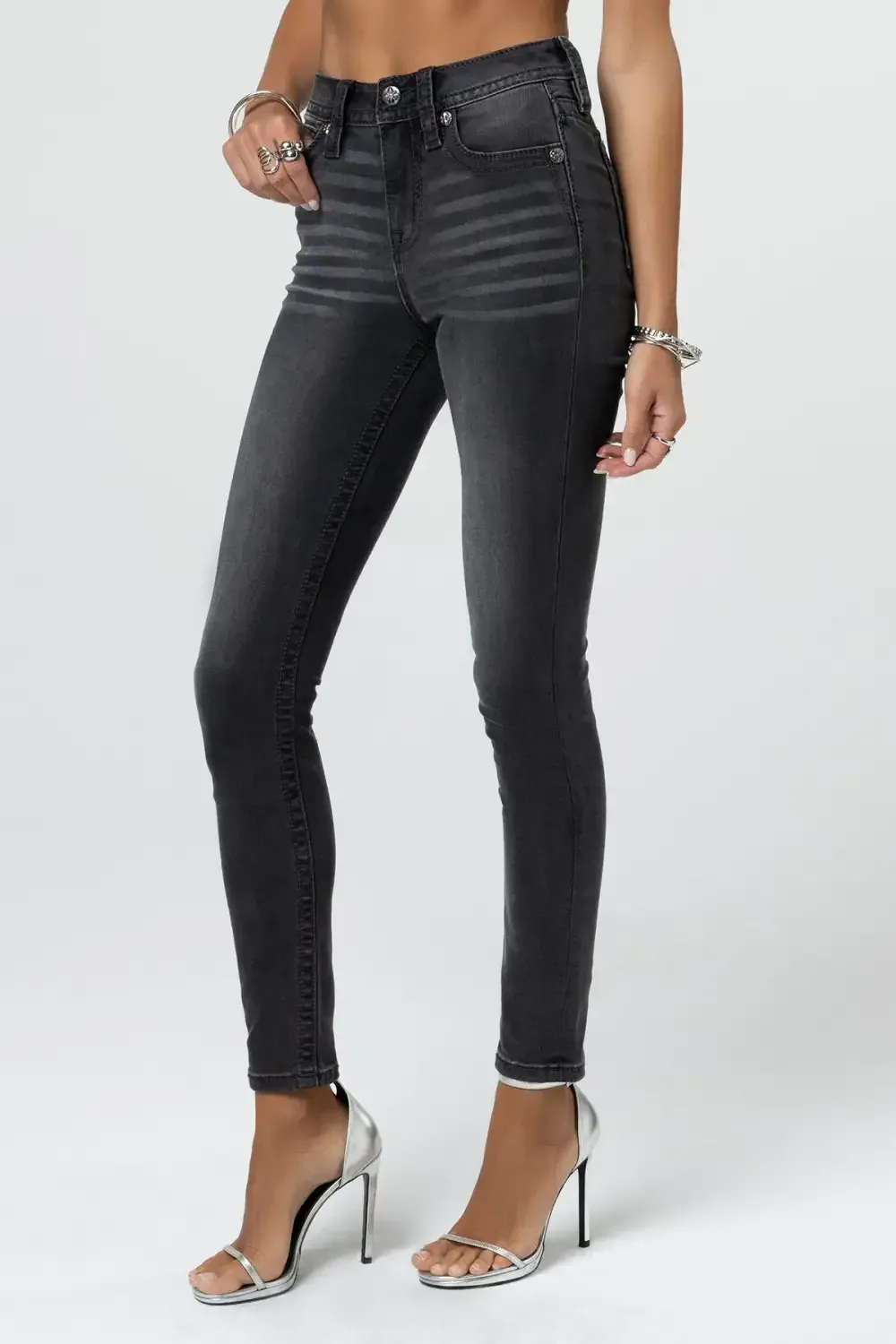 Noir Jane Skinny Jeans