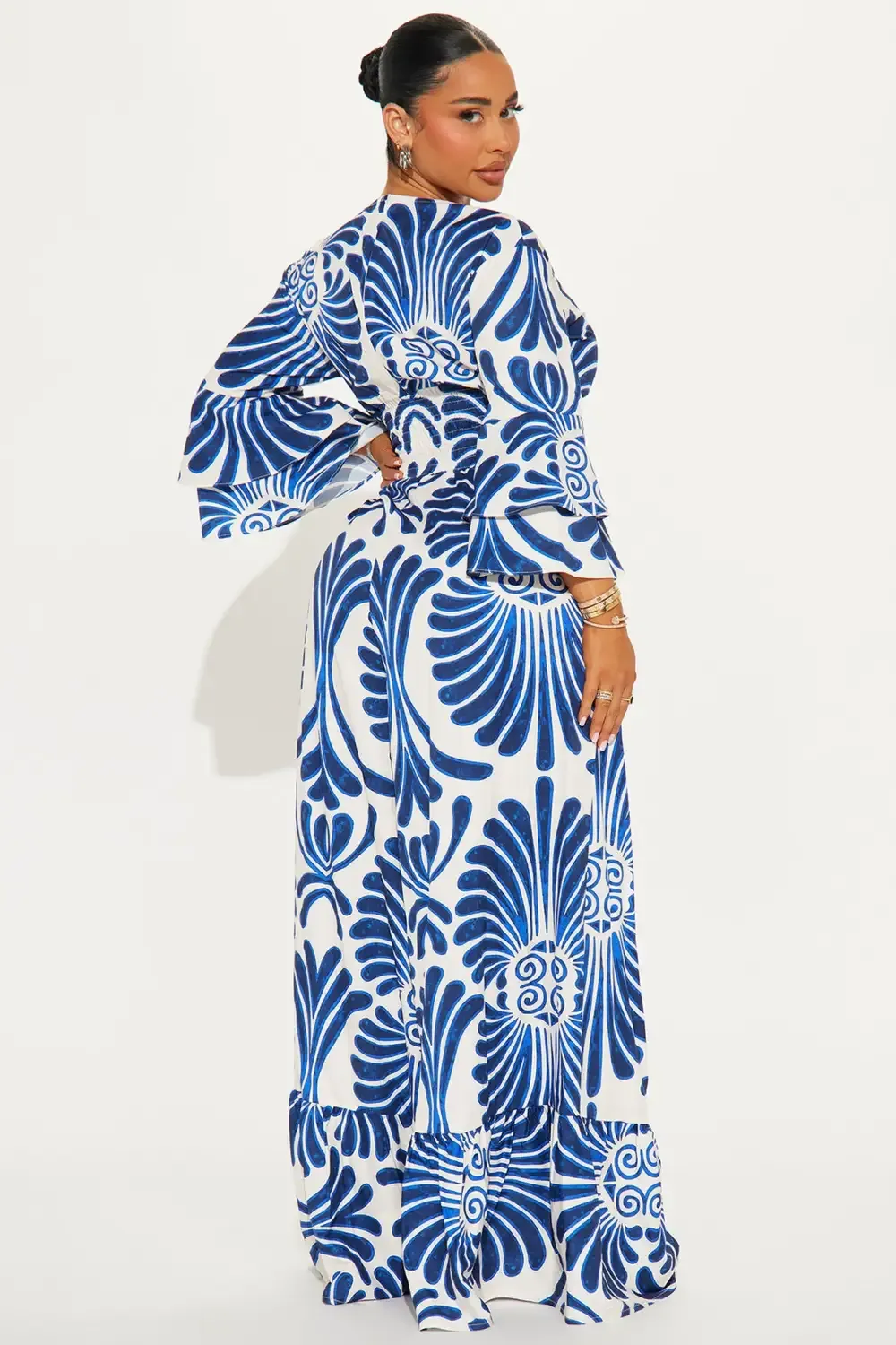 Find Me On Vacay Jumpsuit - Blue/combo