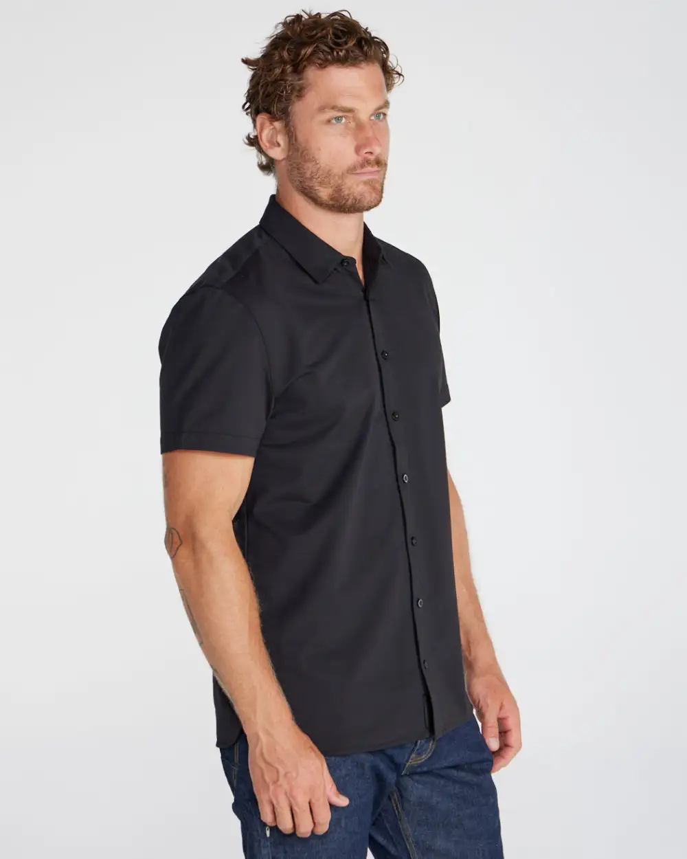 Vista Stretch Short Sleeve Button Down