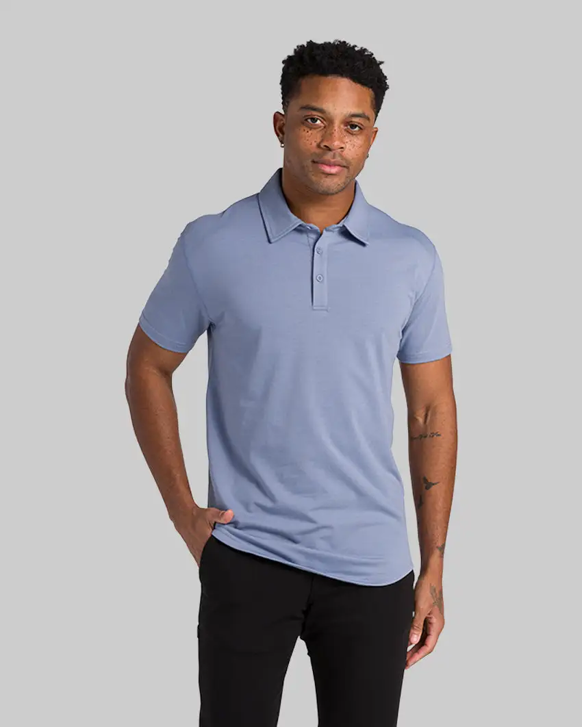 Drop-Cut Polo: Bylt Signature