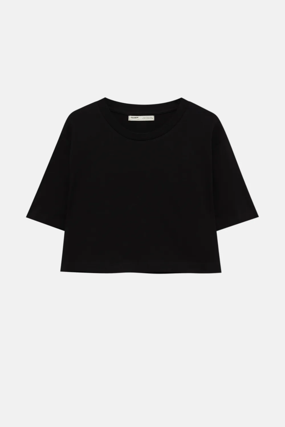 Camiseta cropped básica