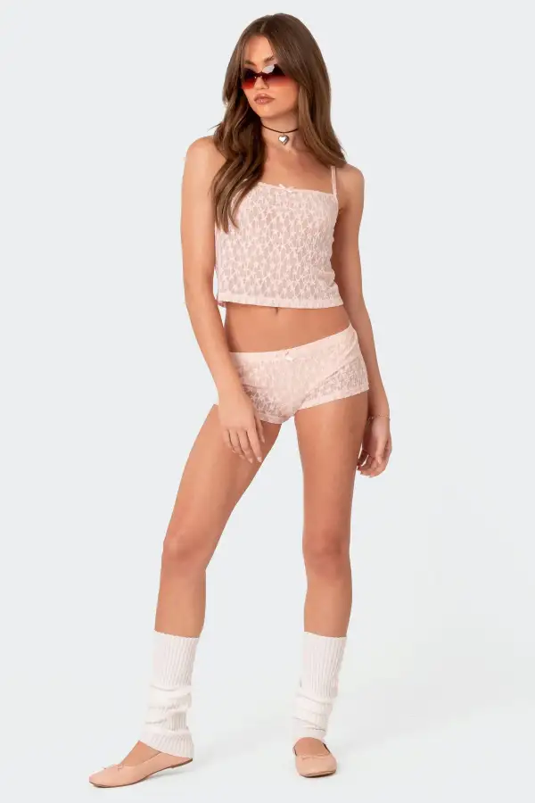 Starstruck Lace Tank Top