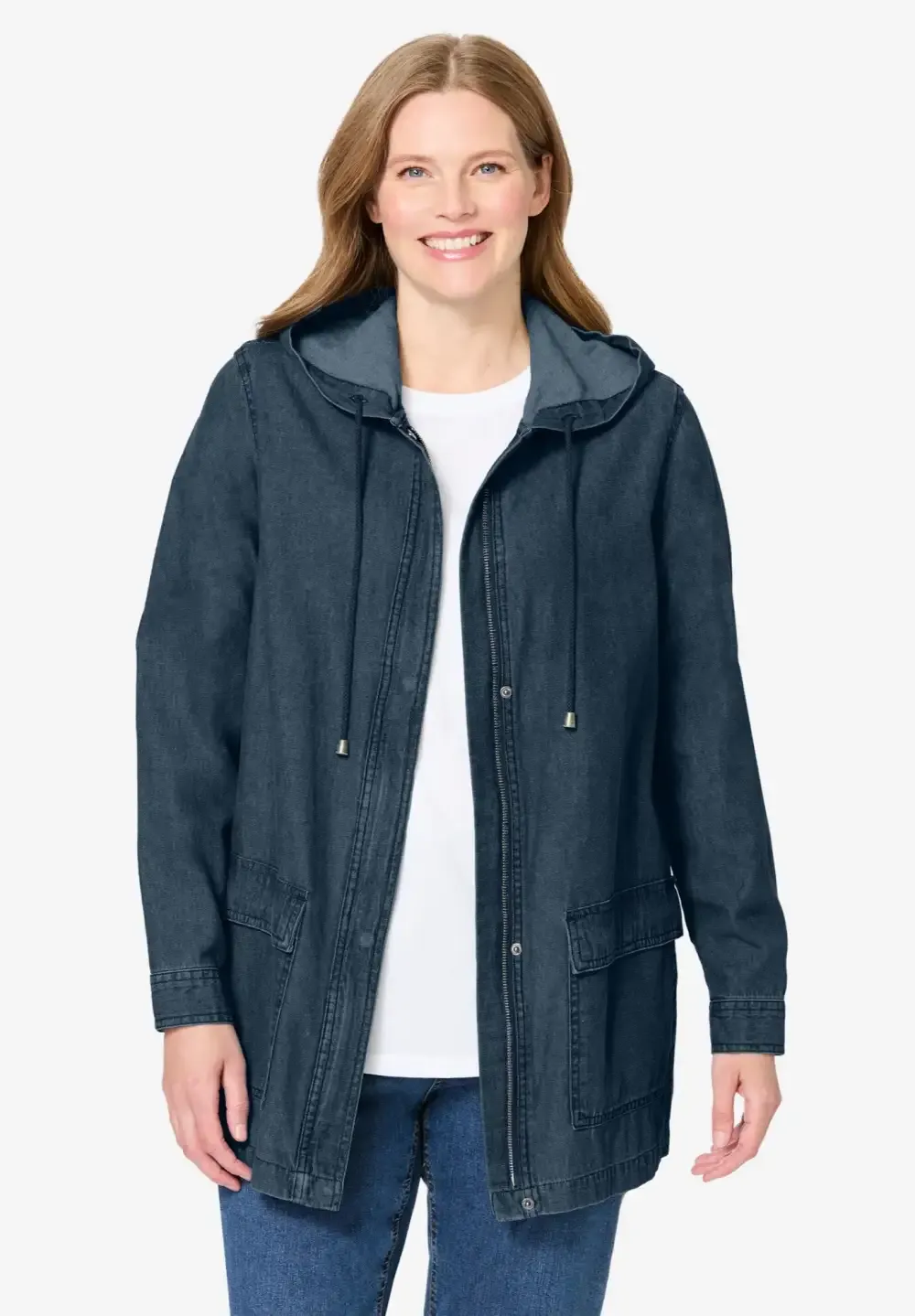 Lightweight Utility Hoodie Jacket