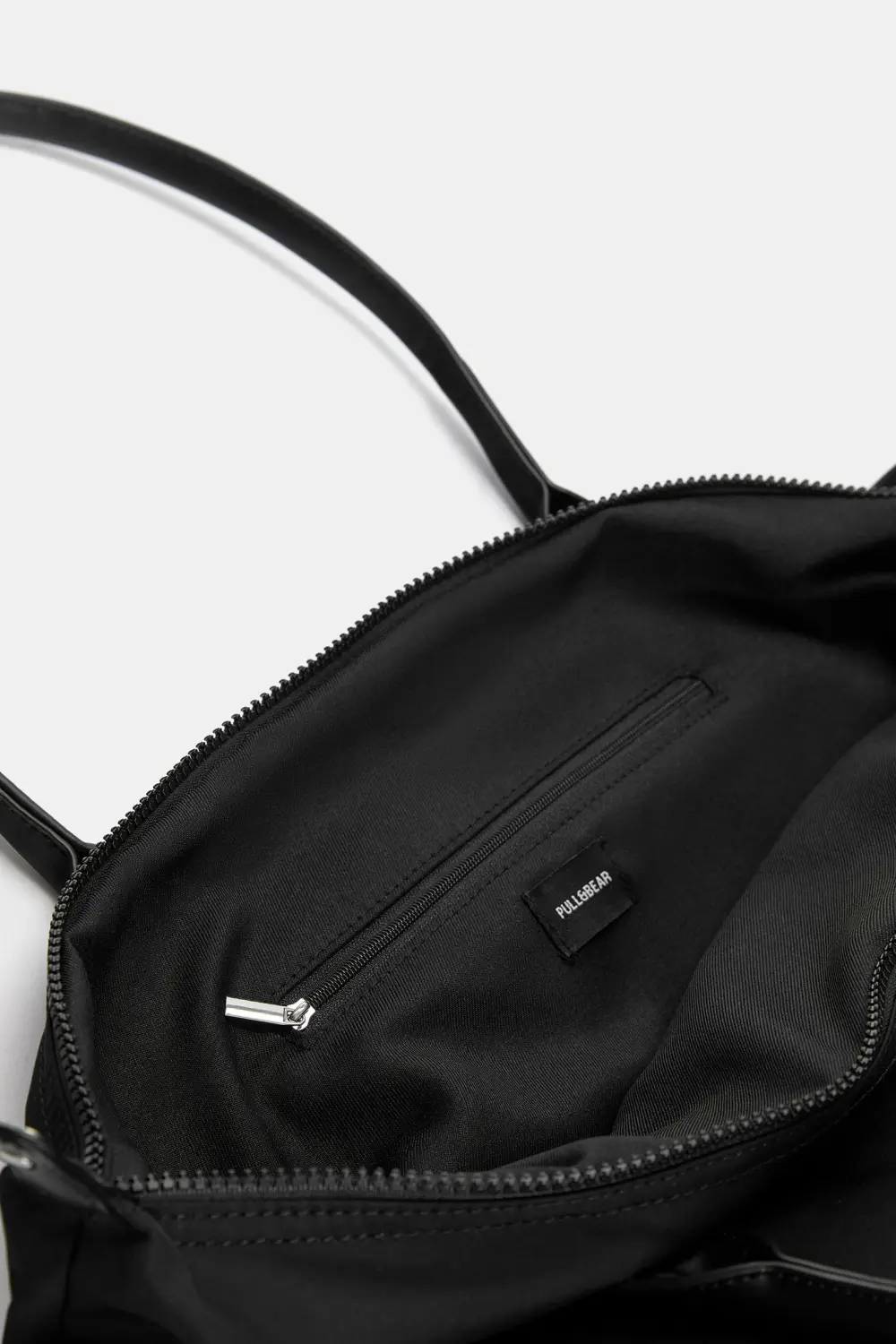 Bolso shopper nylon adorno
