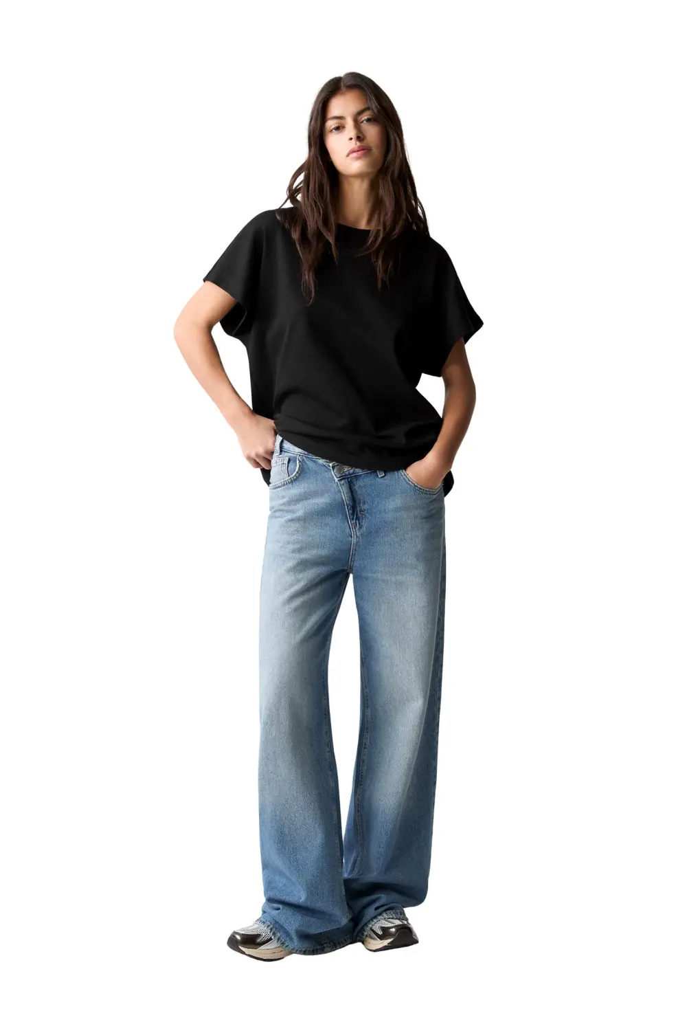 Camiseta manga entera oversize