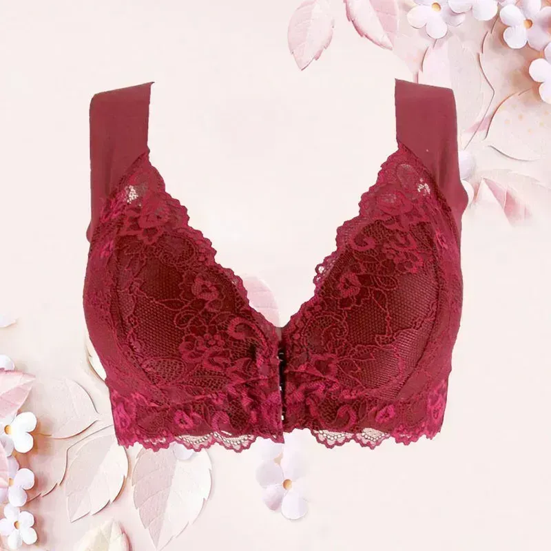 🔥Buy 2 Get 1 Free🔥BRA FOR OLDER WOMEN FRONT CLOSURE 5D SHAPING PUSH UP SEAMLESS NO TRACE BEAUTY BACK SPORTS COMFY BRA