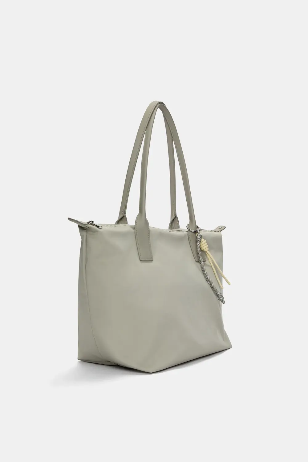 Bolso shopper nylon adorno