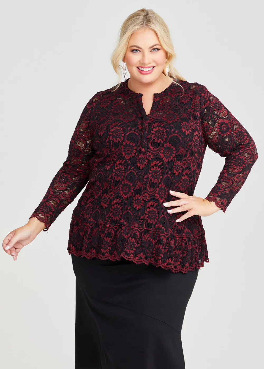 Lace Lauren Top