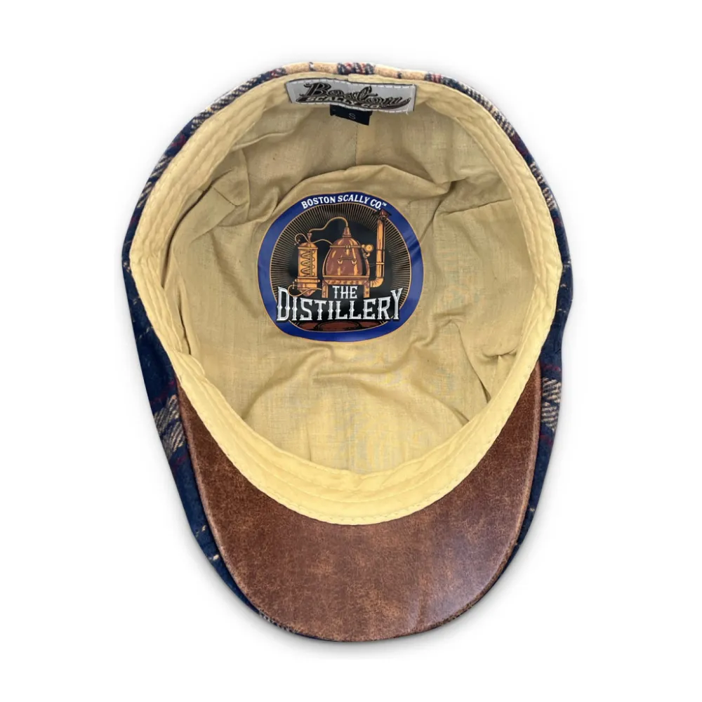 The Distillery Boston Scally Cap - Firewater Plaid