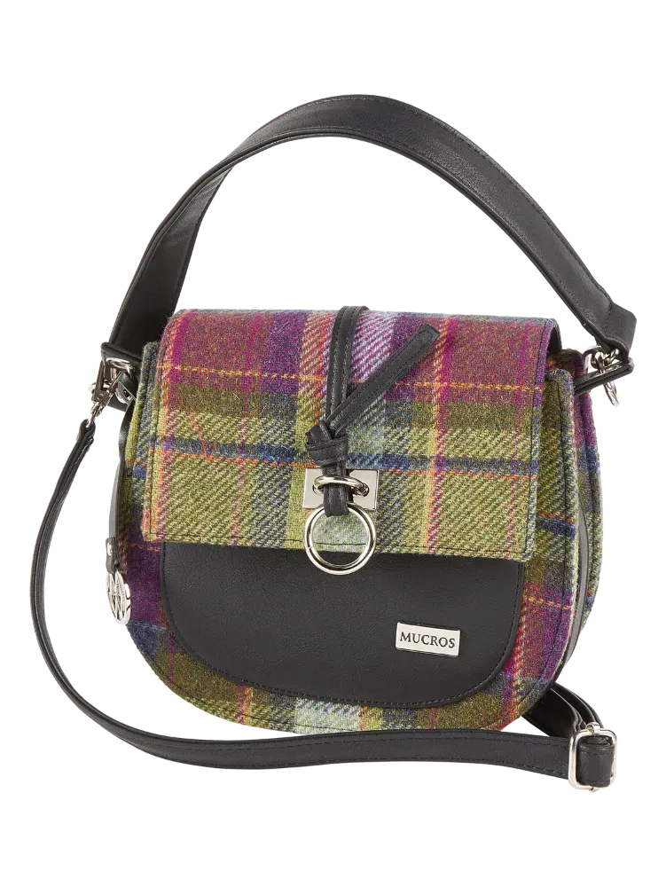 Irish Wool Plaid Two-Way Crossbody Bag