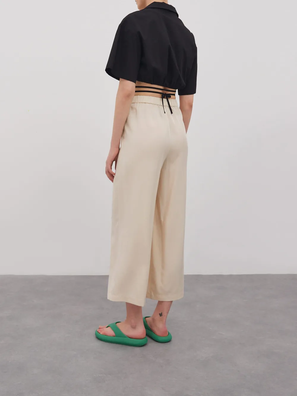Casual Style Wide Leg Pants