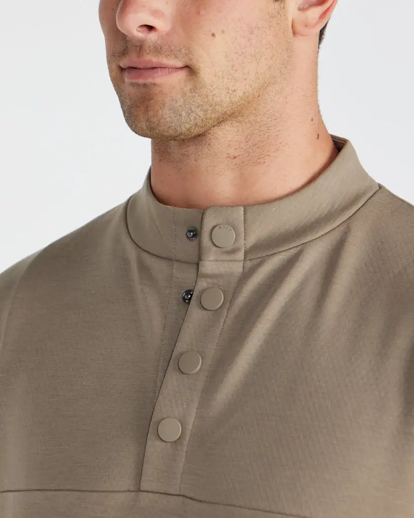 Adventure Fleece Quarter Snap Long Sleeve
