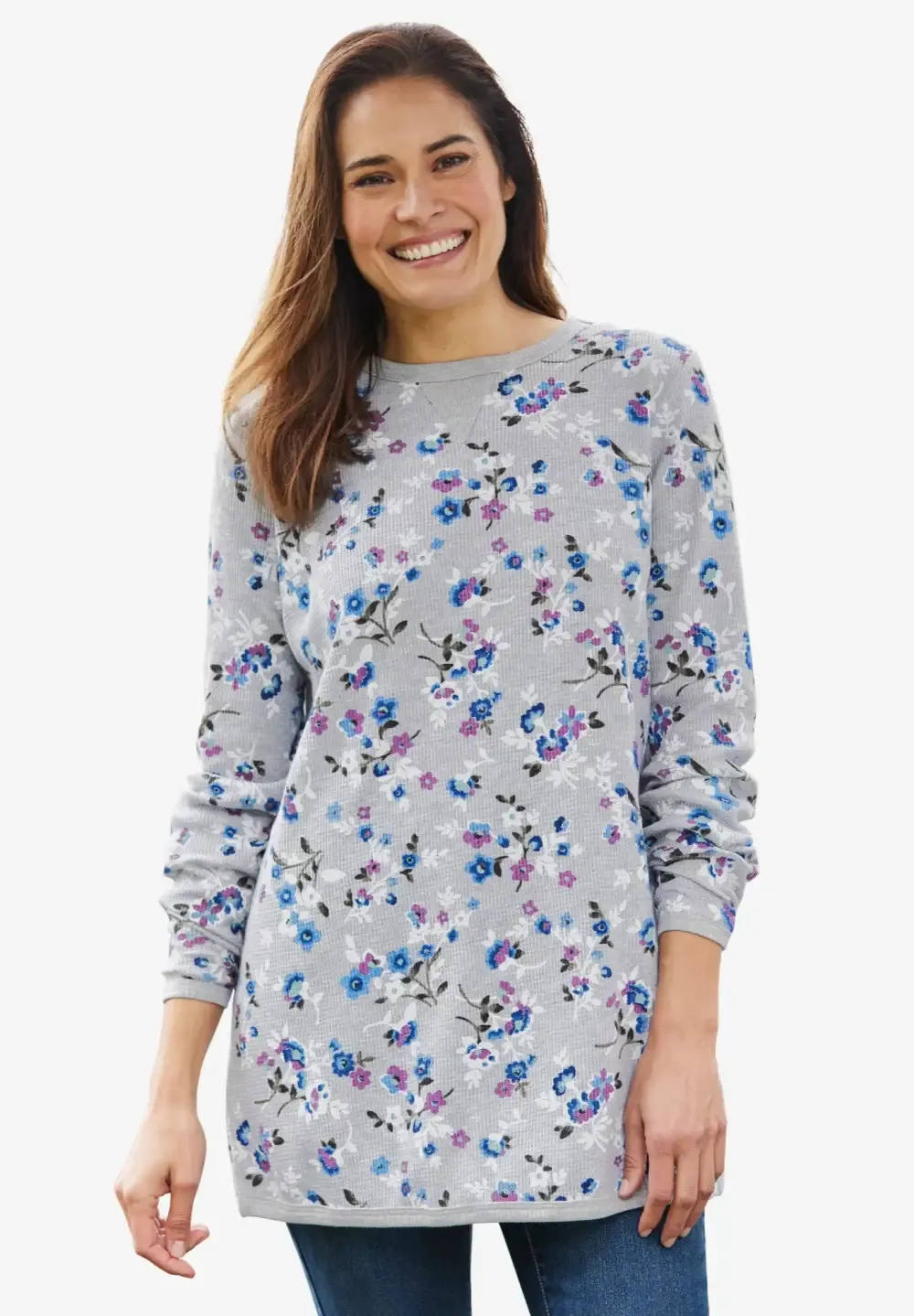 Waffle Thermal Sweatshirt