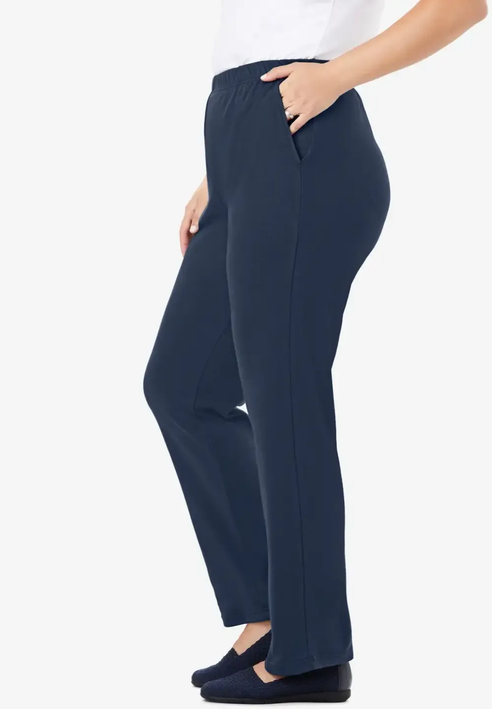 7-Day Knit Straight Leg Pant