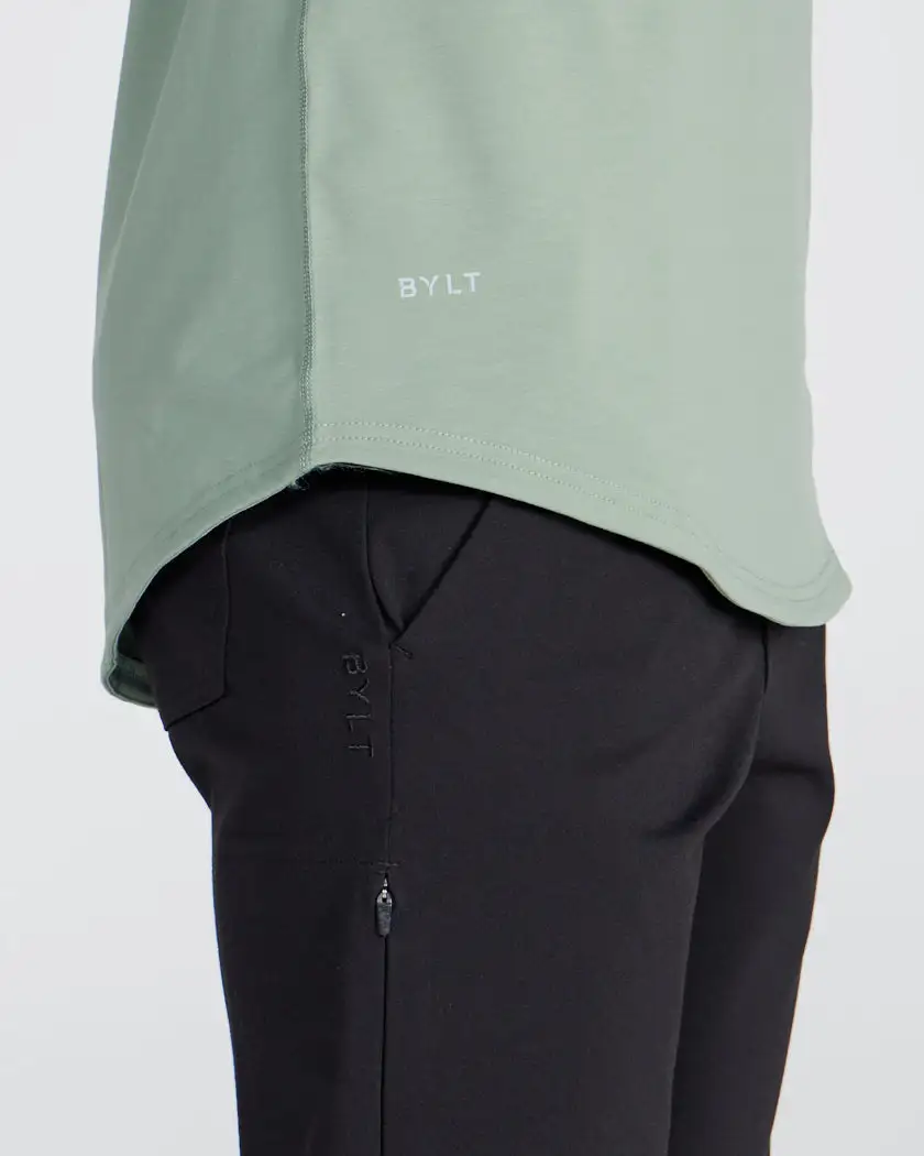 Drop-Cut V-Neck: Lux
