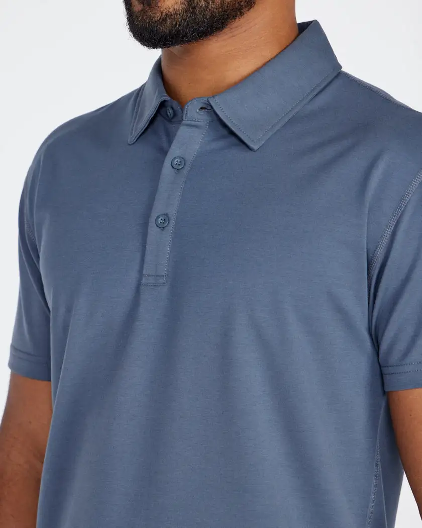 Drop-Cut Polo: Bylt Signature