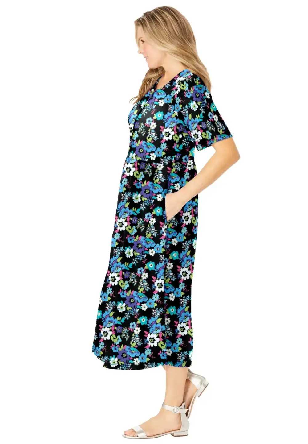 Button-Front Essential Dress