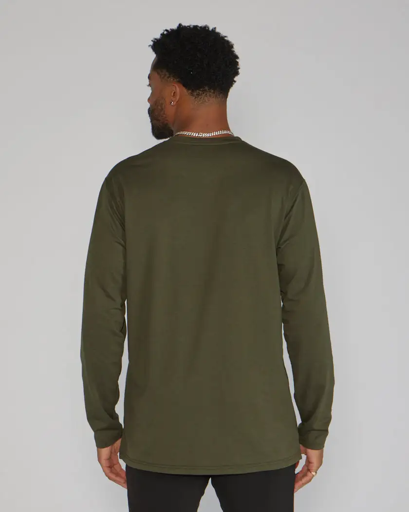 Long Sleeve: Bylt Signature Split Hem