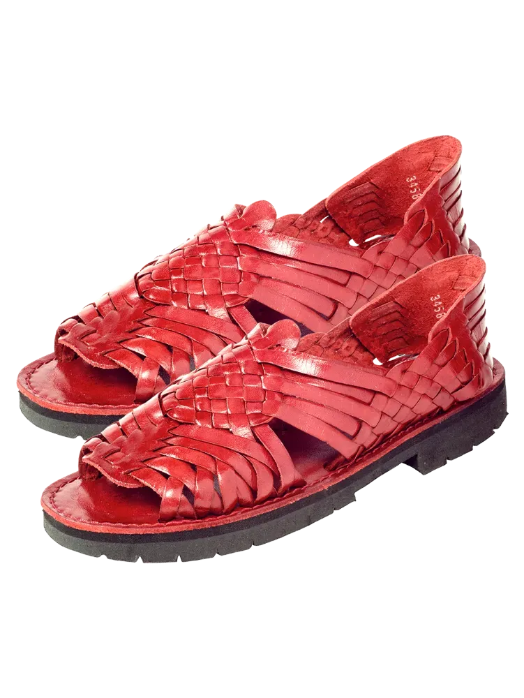 Women's Leather Huarache Sandals