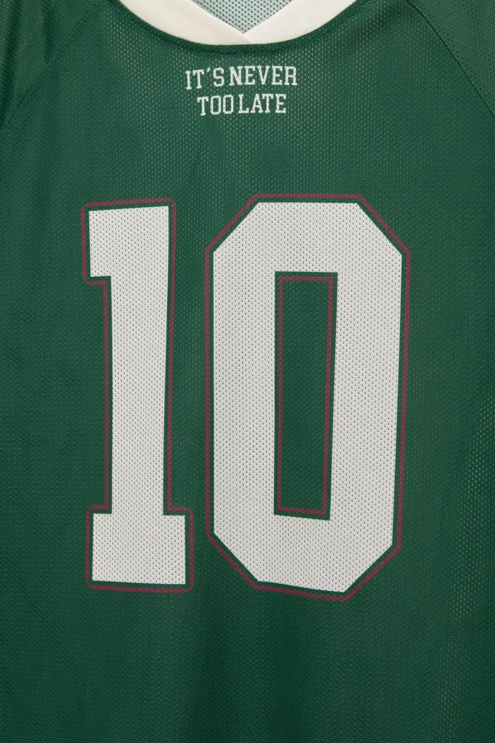 Camiseta beisbolera manga larga