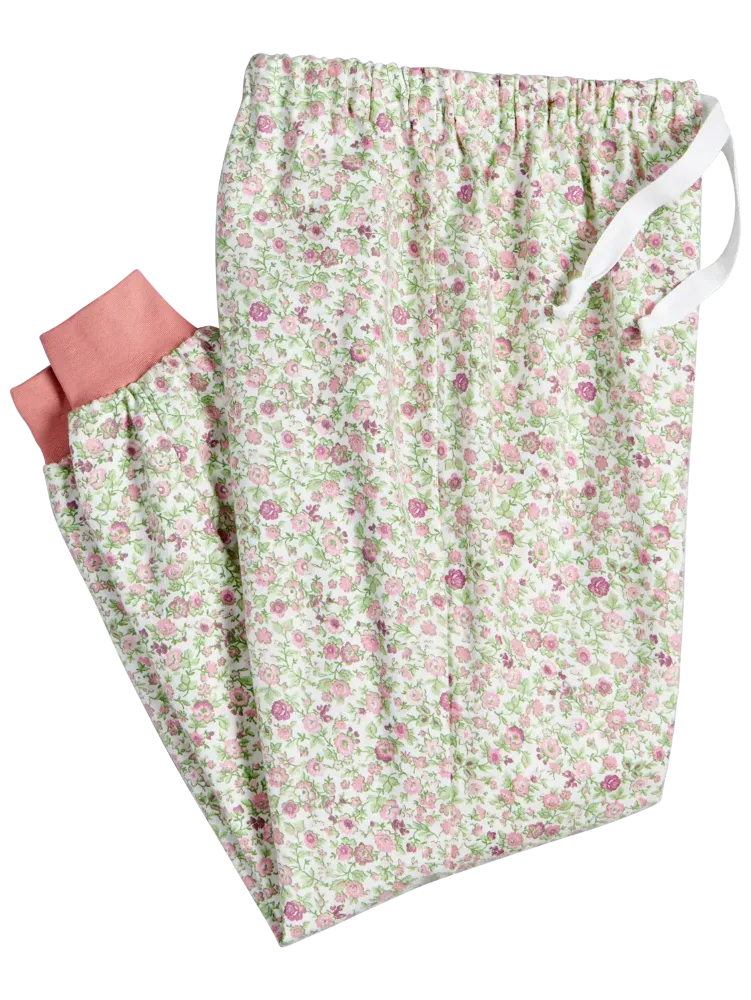 Women's Portuguese Cotton Flannel Ski Pajama Set