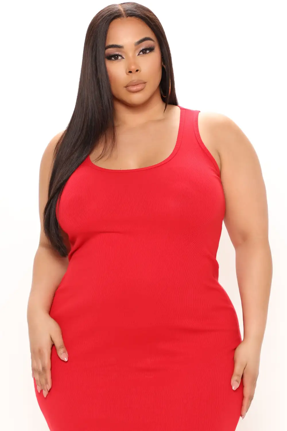 Mulberry Street Maxi Dress - Red