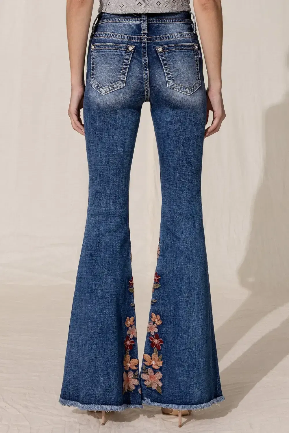 High Rise Boho Flare