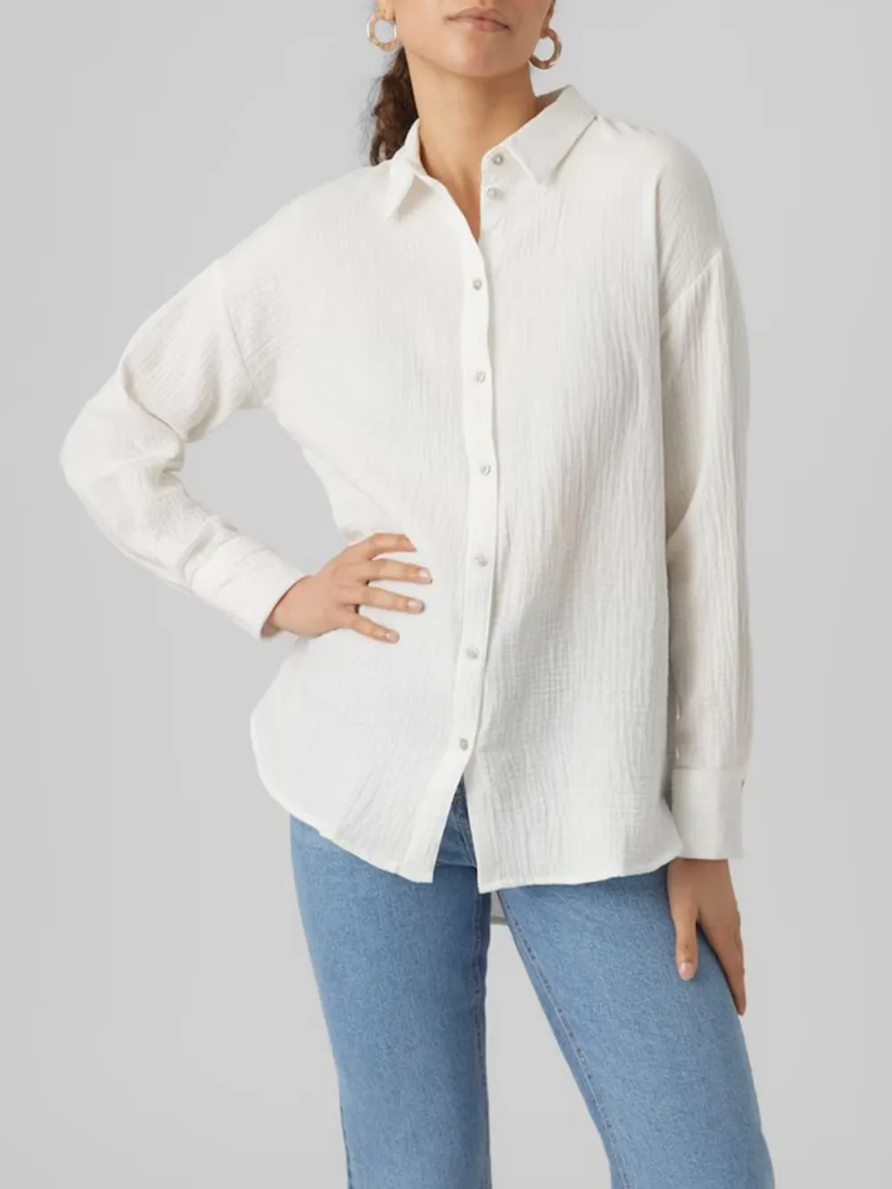 Kent Collar Long Sleeve Blouses