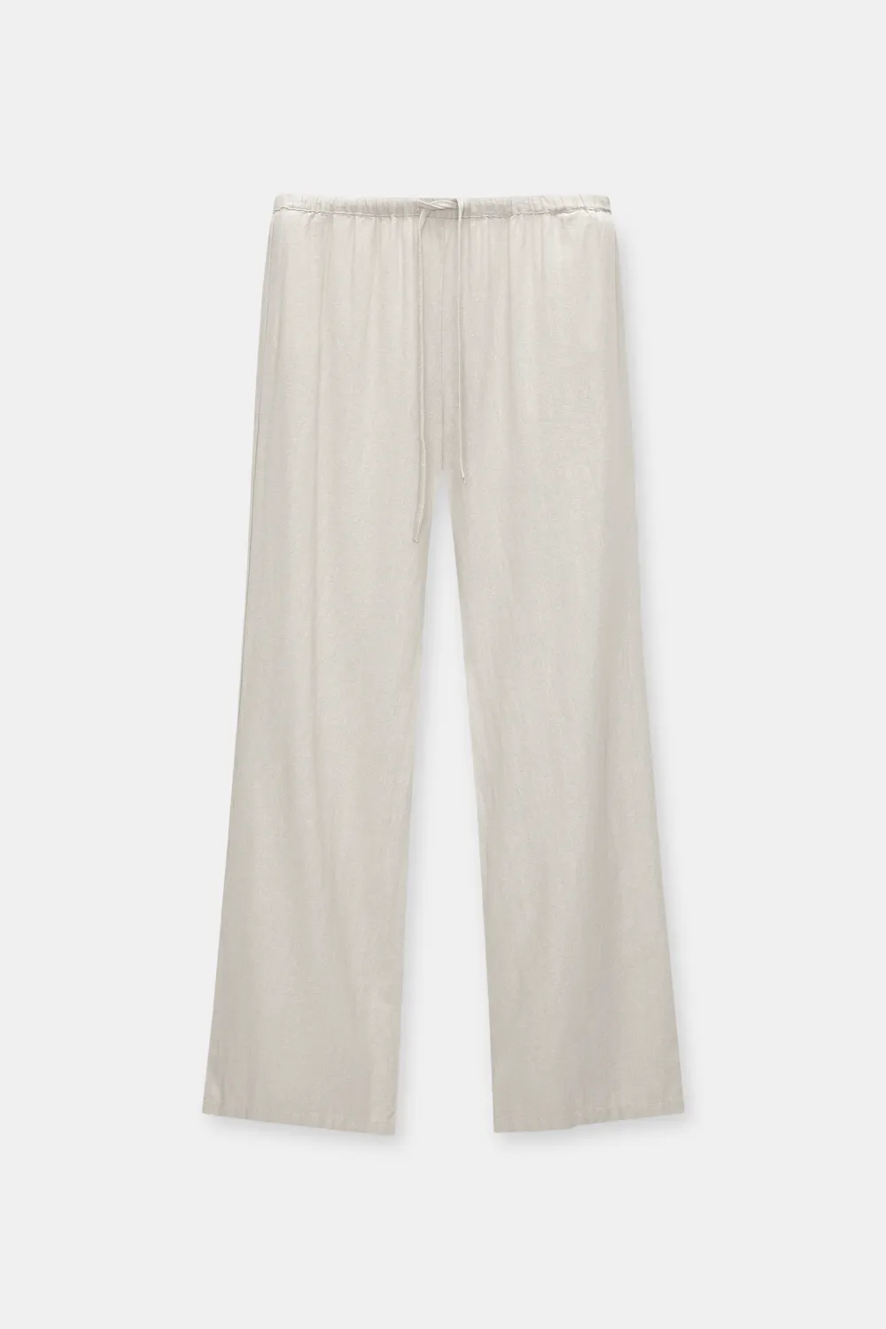 Pantalón fluido con lino