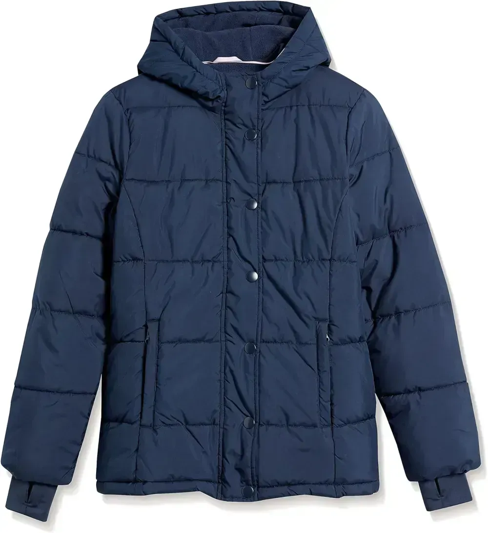 Women's Heavyweight Long-Sleeve Hooded Puffer Coat (Available in Plus Size)