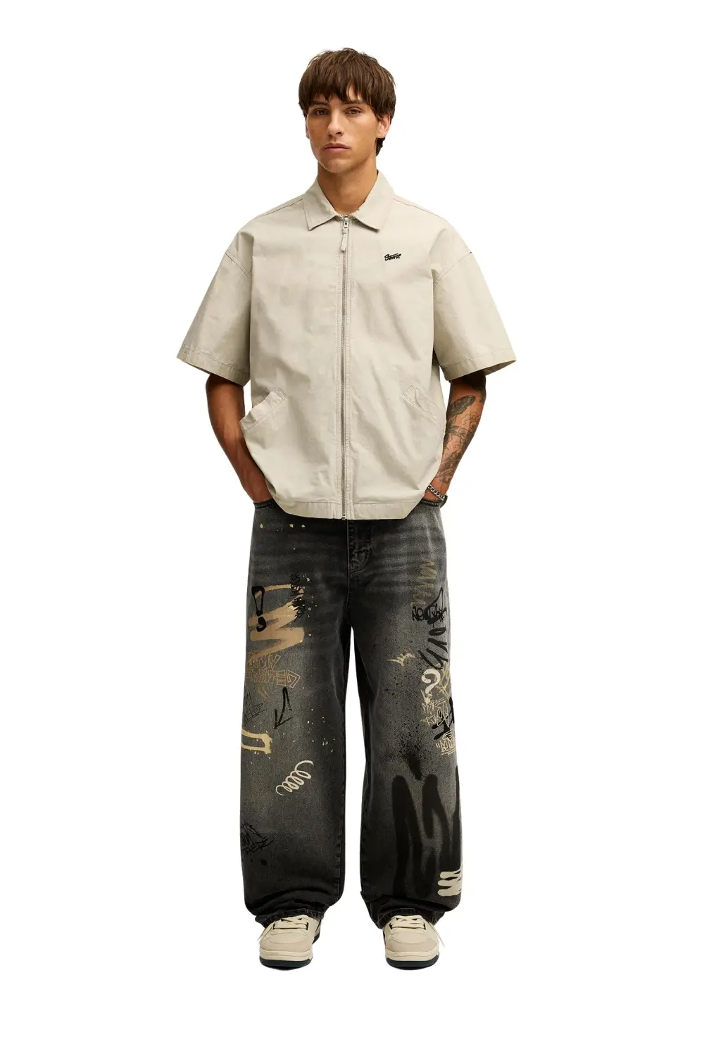 Graffiti skater jeans