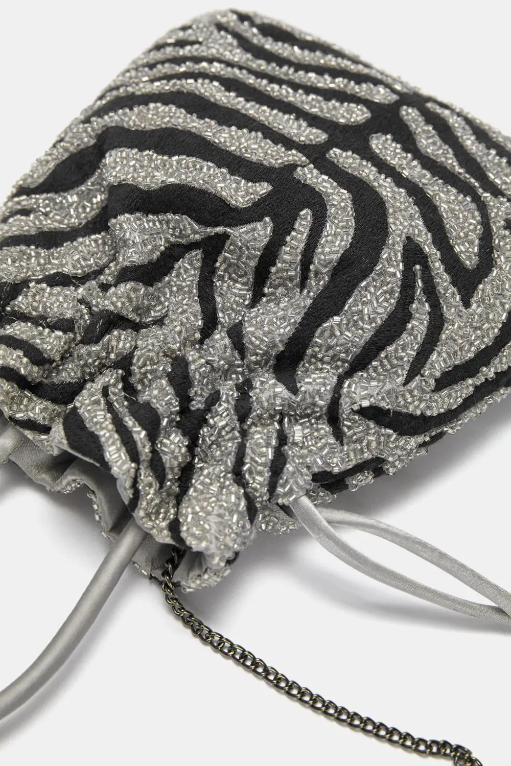 Bolso bombonera abalorios