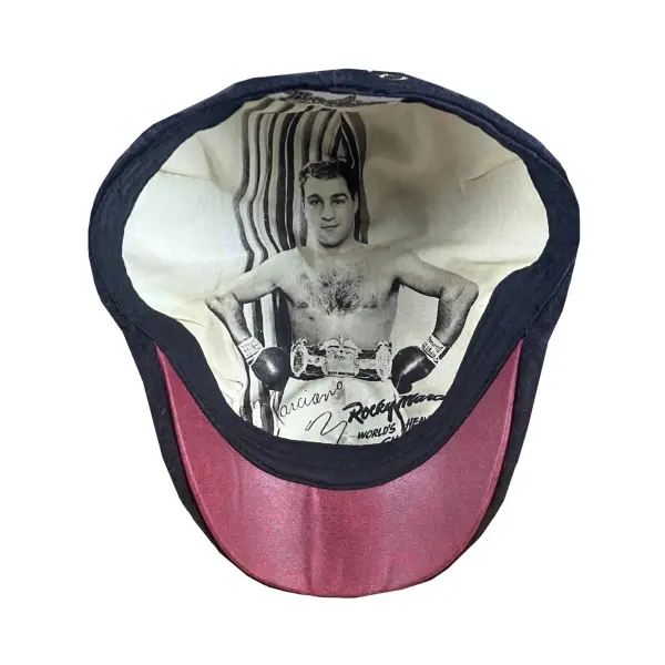 The Rocky Marciano Boston Scally Cap - Black