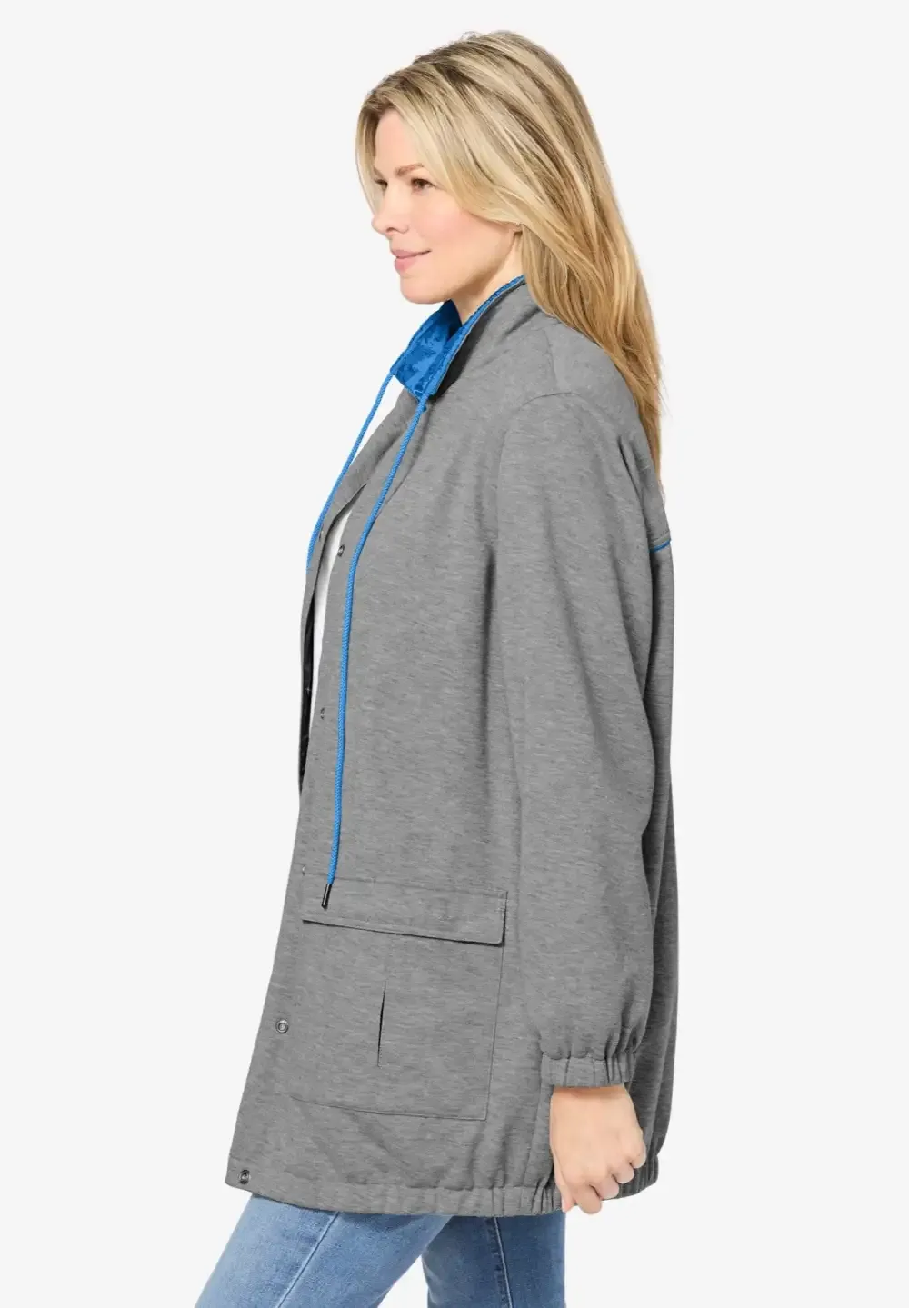 Fleece Nylon Reversible Jacket