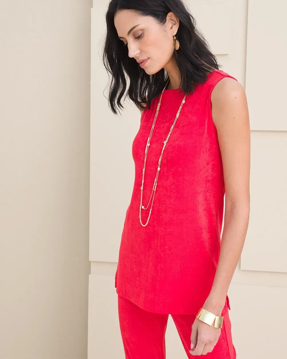 Travelers Classic Side Slit Tank