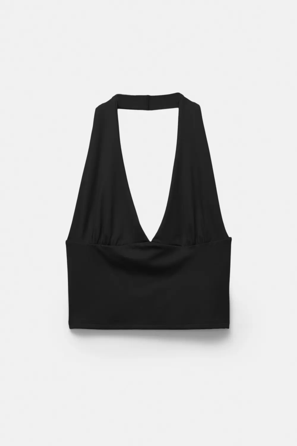 Open-back halter top