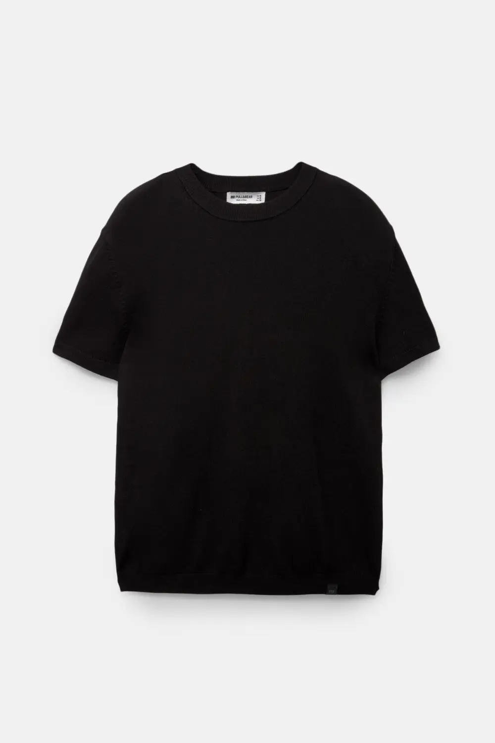 Short sleeve knit T-shirt