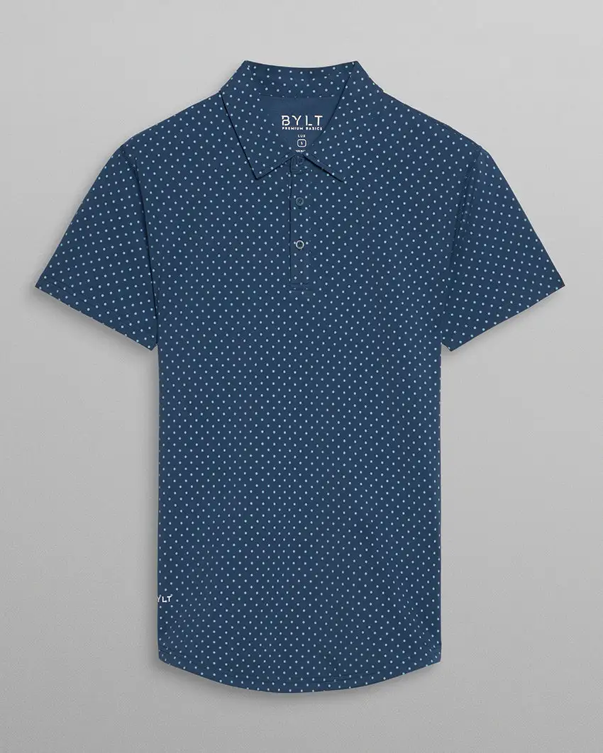 Drop-Cut: Lux Dotted Polo