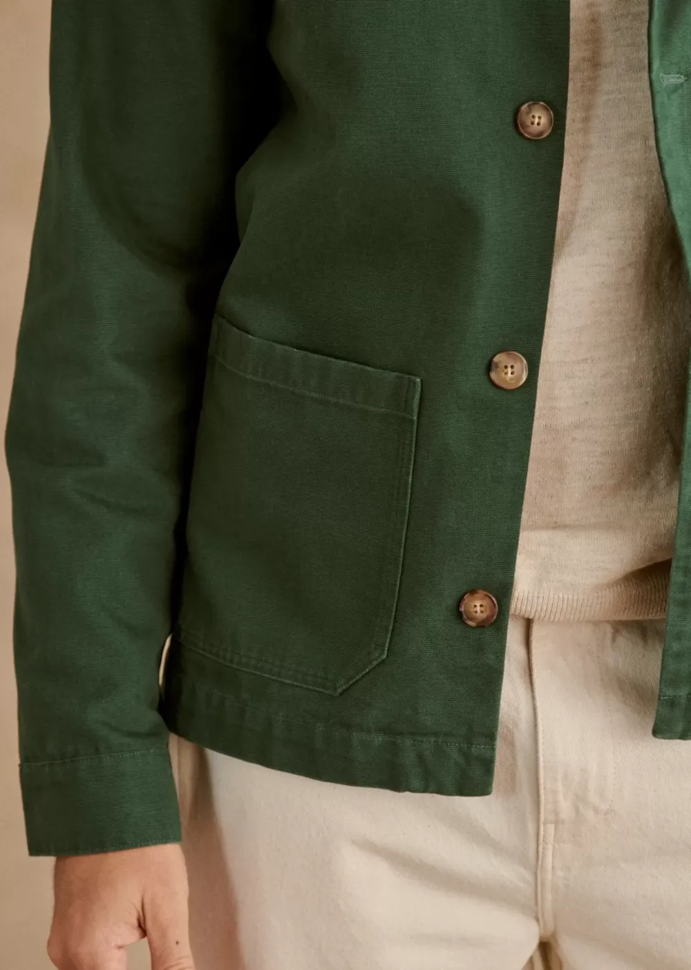 Plain Slight Stretch Jacket