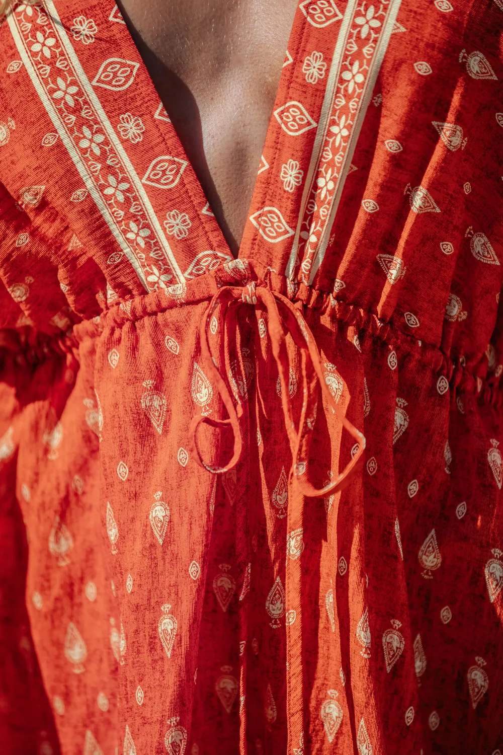 Boho Heat Paisley Mini Dress