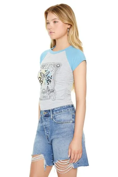 Believe In Yourself Graphic Raglan Tee