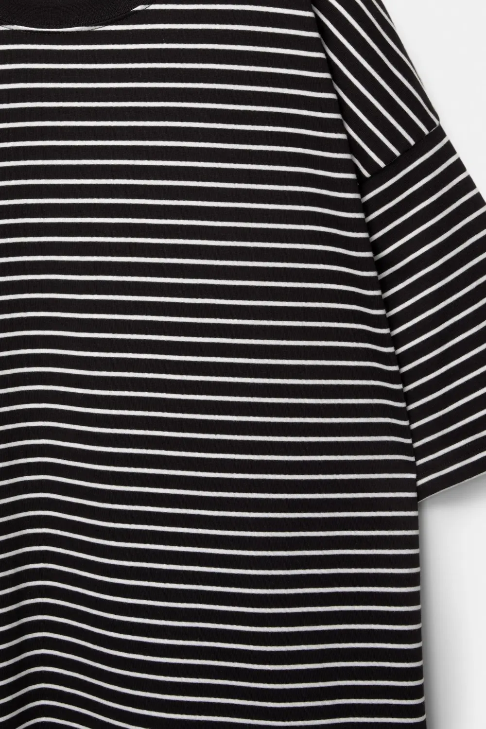 Striped boxy-fit T-shirt