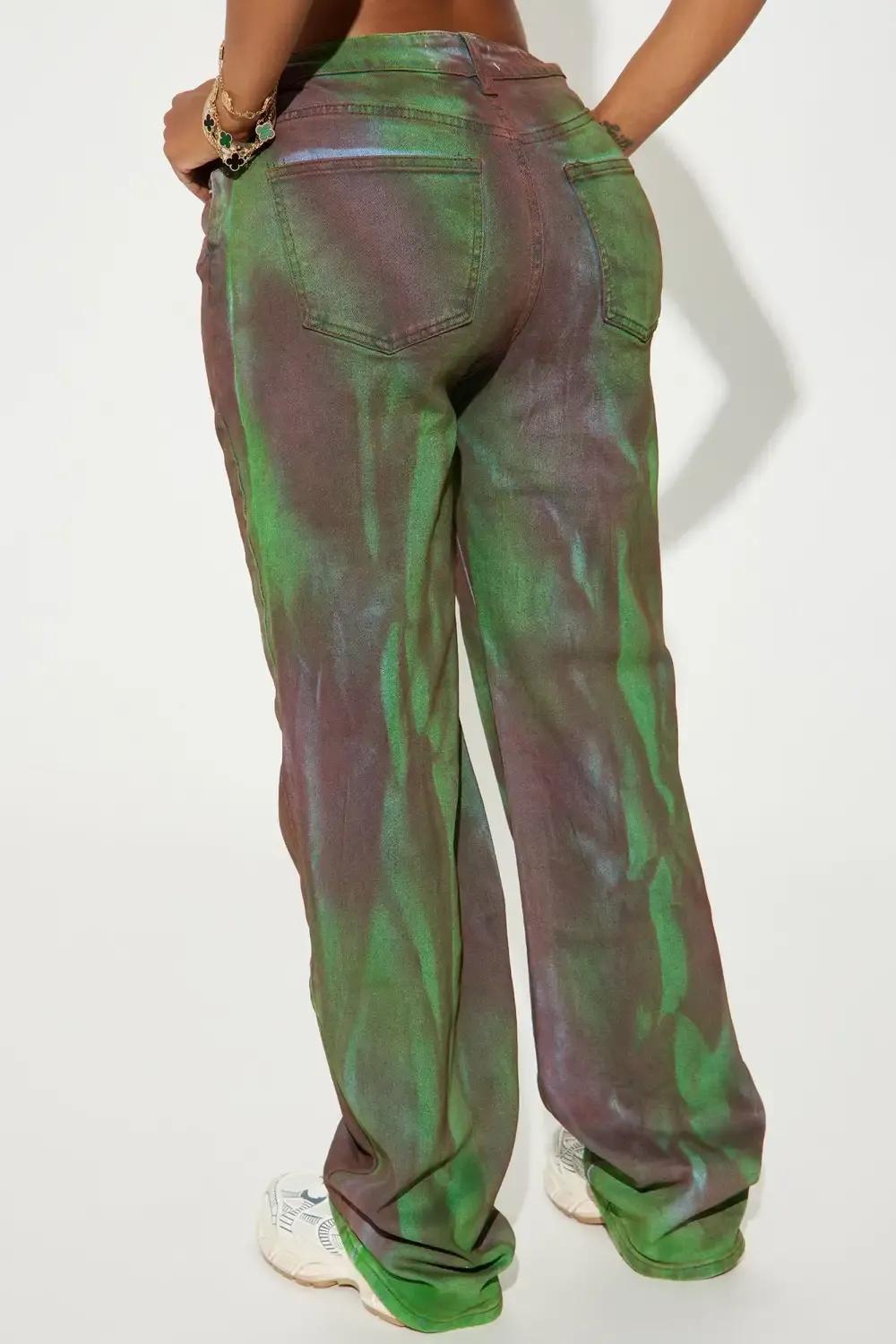 Endless Sky Straight Leg Jeans - Multi Color
