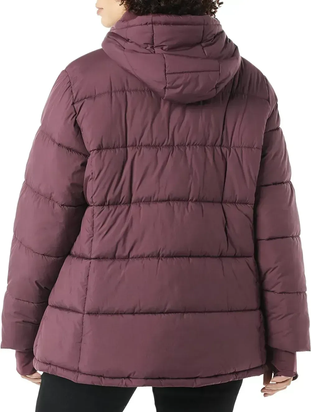 Women's Heavyweight Long-Sleeve Hooded Puffer Coat (Available in Plus Size)