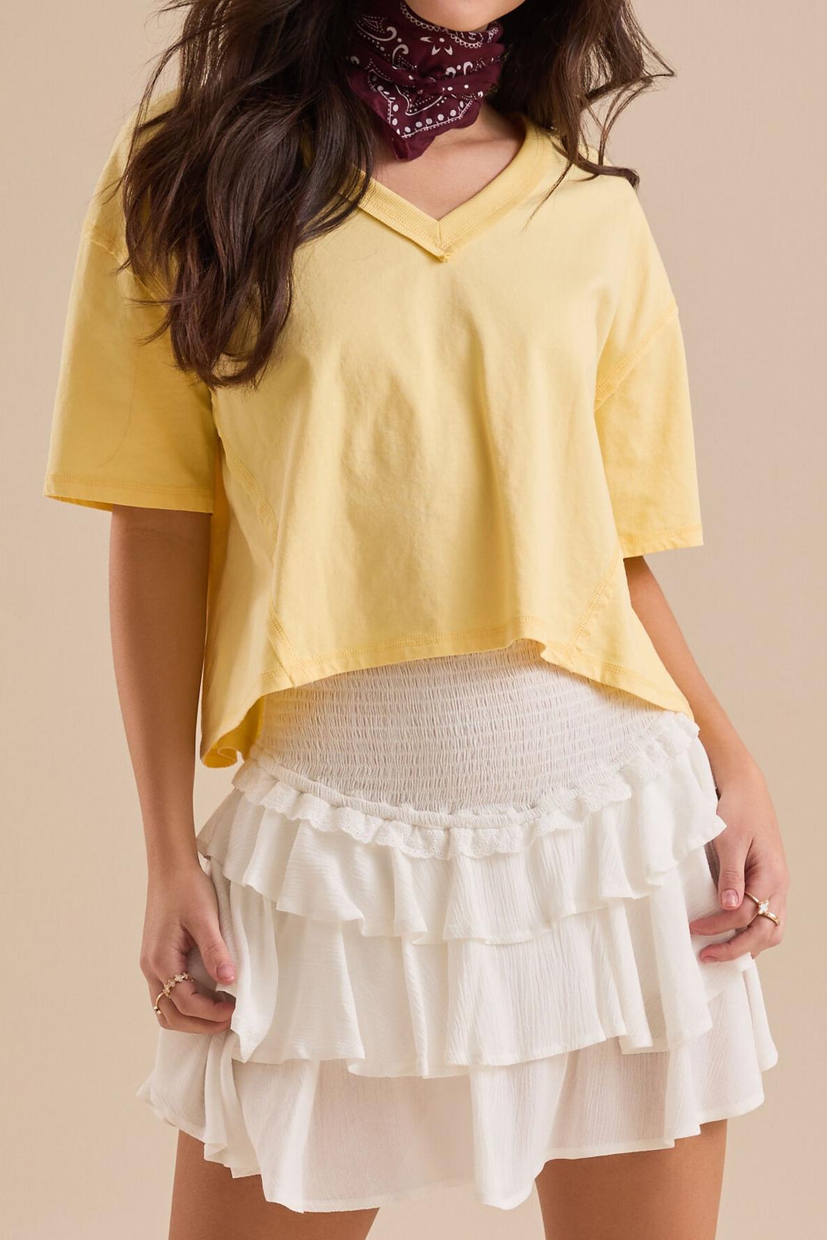 V-neck Tee