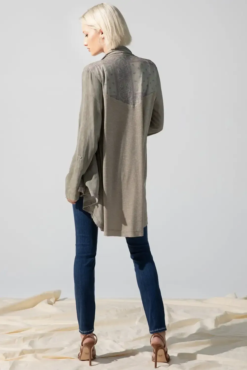 Open Drape Cardigan