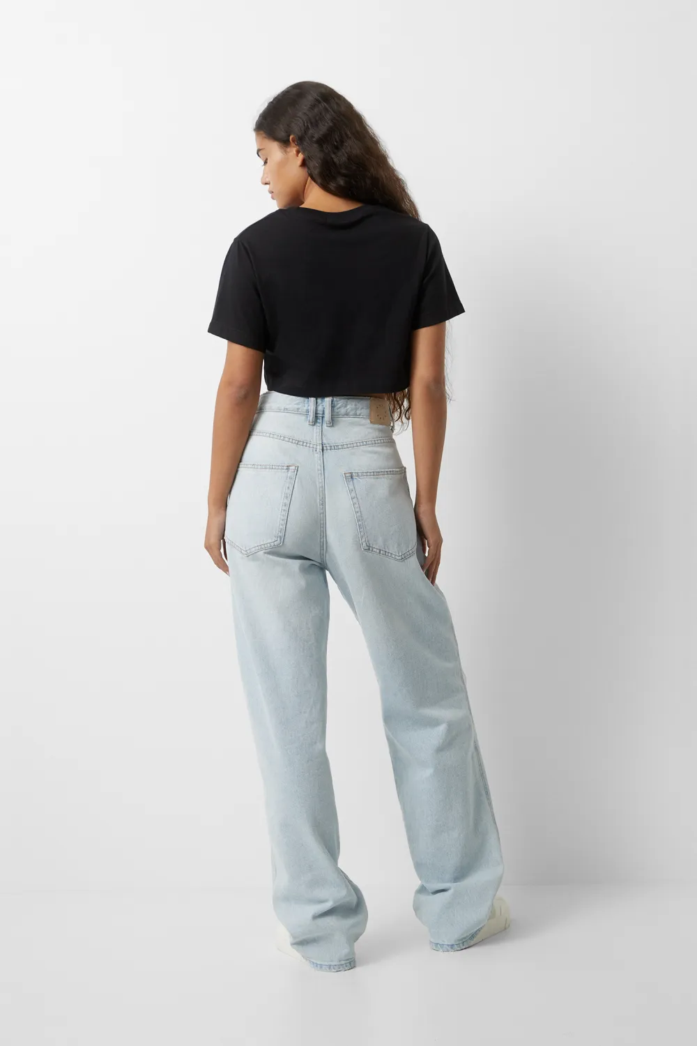Camiseta cropped básica