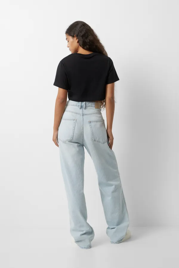 Camiseta cropped básica