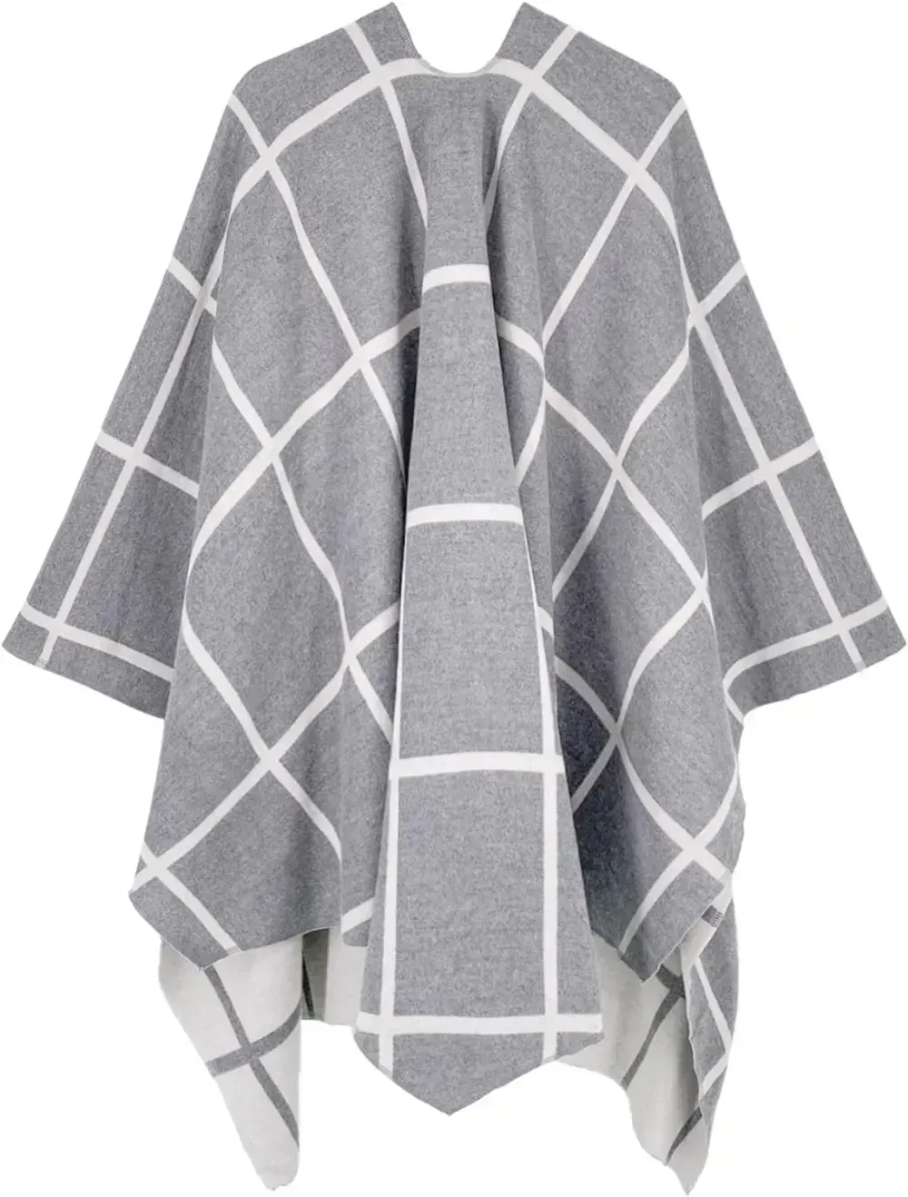 Women's Shawl Wrap Poncho Ruana Cape Open Front Cardigan Shawls for Fall Winter